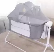 Шезлонг Wingoffly BABYCOOL серый
